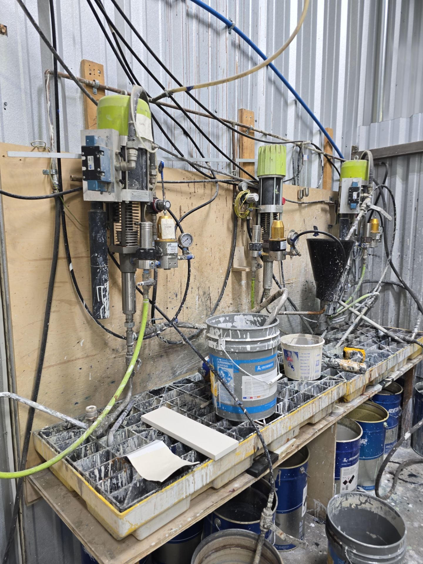 Cefla Prima UV-R Automated Paint Spray Machine (2016) with Barberan Flash Off Tunnel (2021) -  California