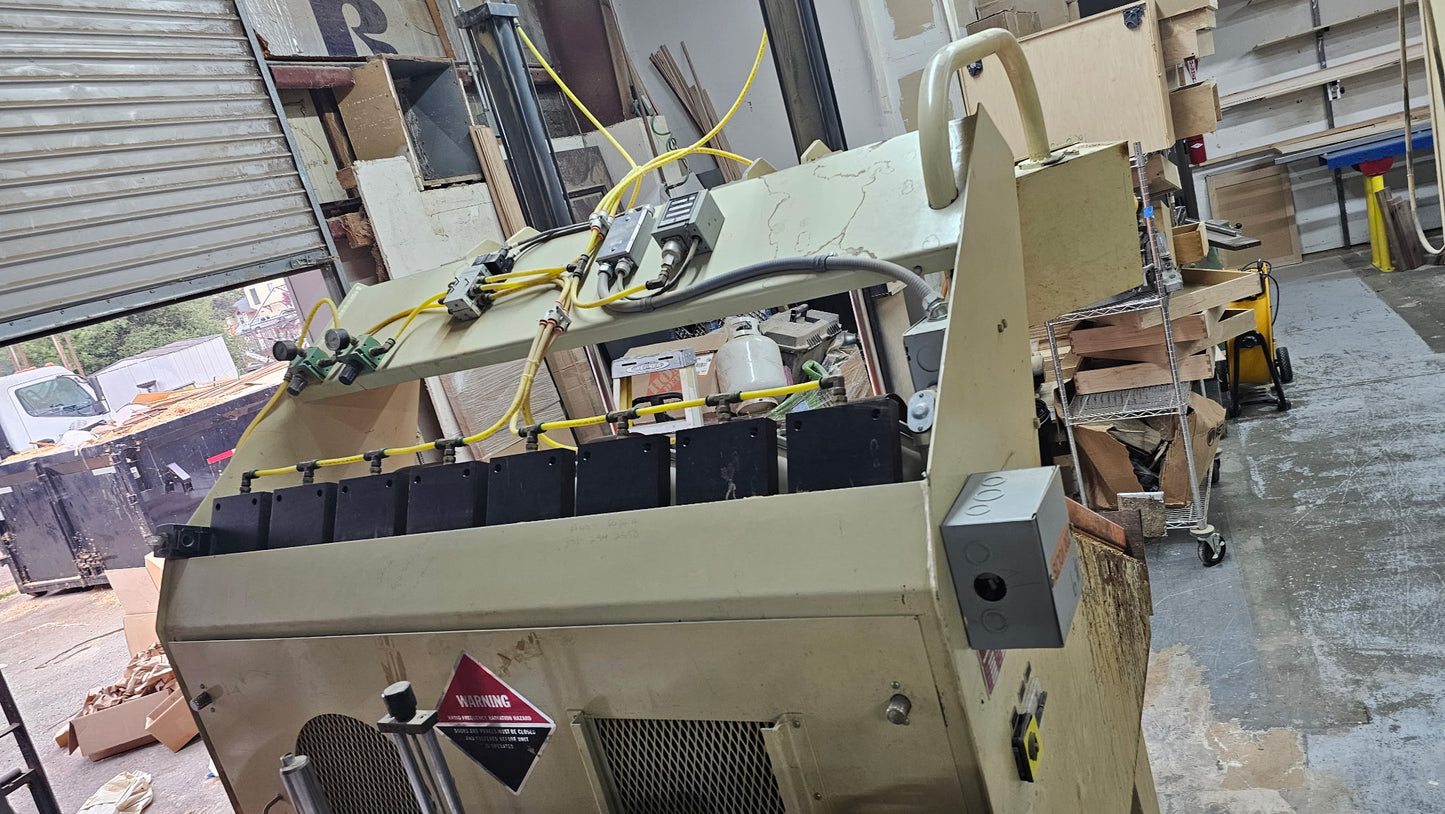 L&L Machinery Glu-All GA-48PN Radio Frequency Edge Gluing Press -