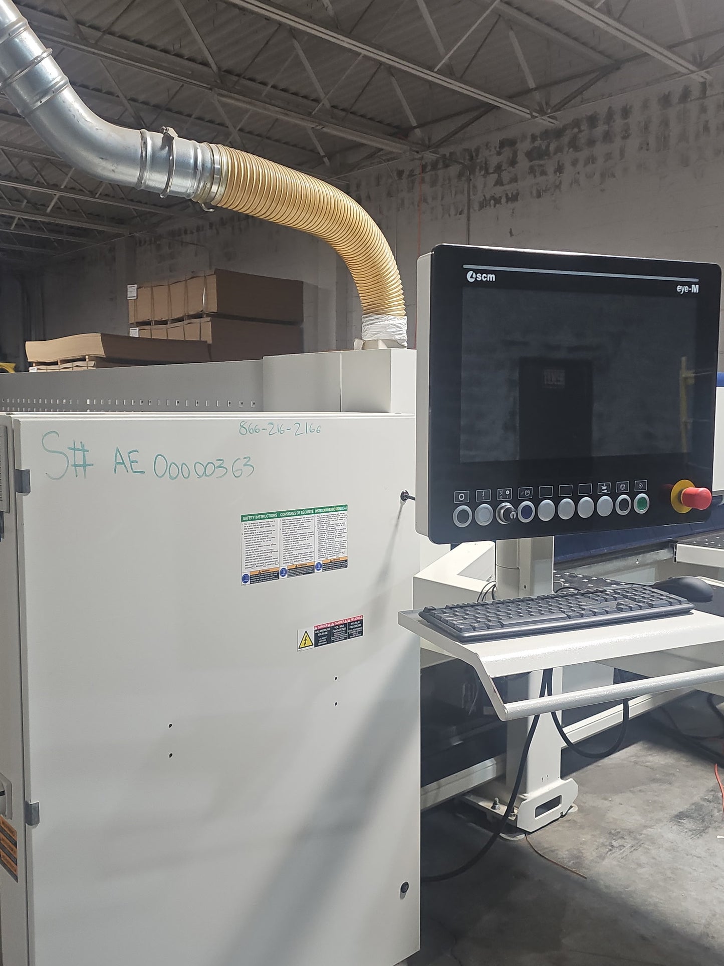 SCM Gabbiani P Front Load Panel Saw (2019) - Georgia