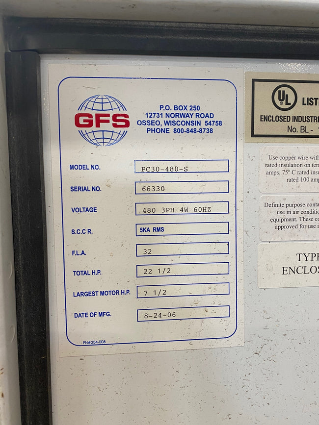 Global Finishing System Air Makeup System (2006) - Michigan