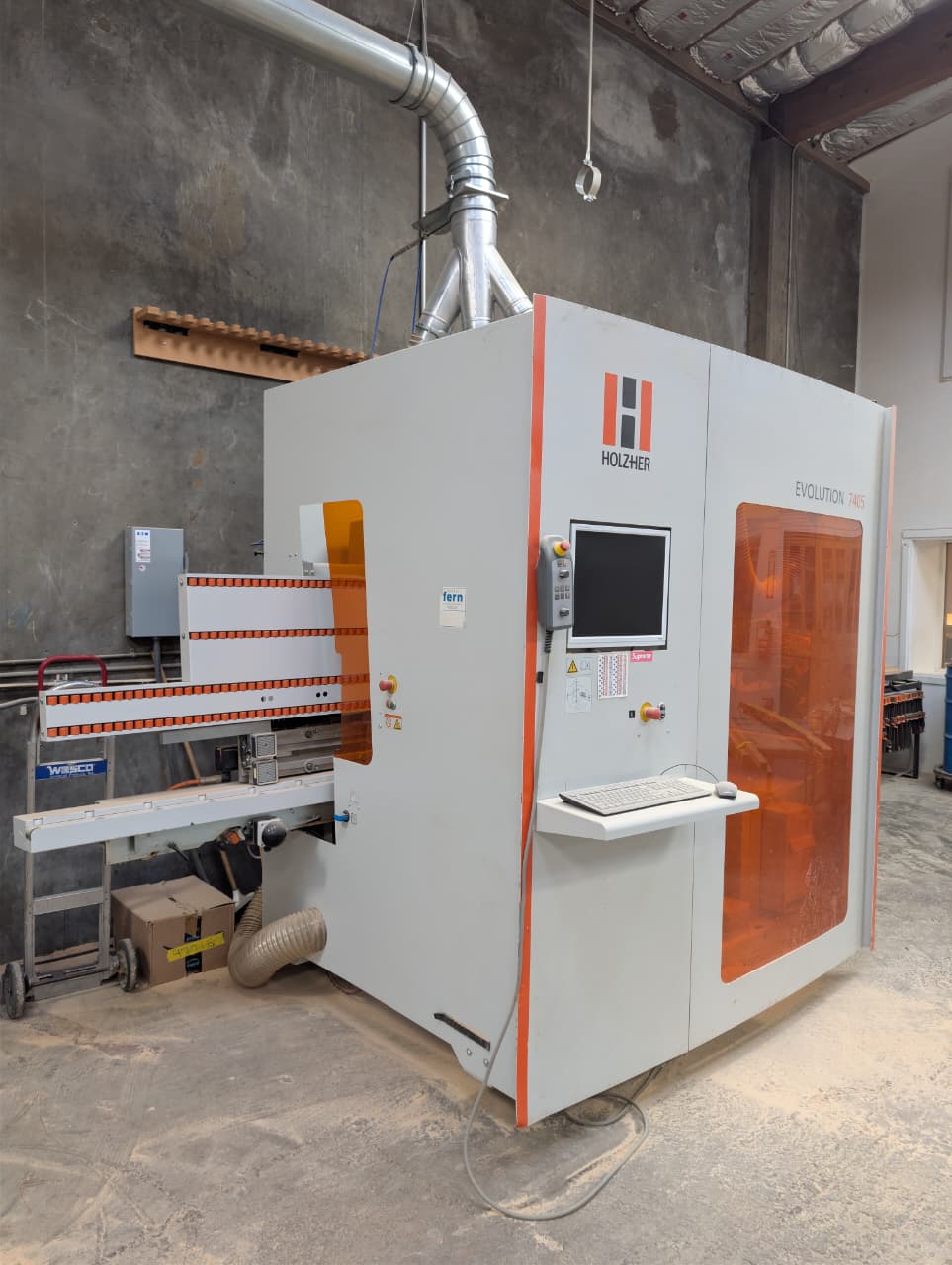 Holzher Evolution 7405 4mat Vertical CNC (2013) vertical CNC - California
