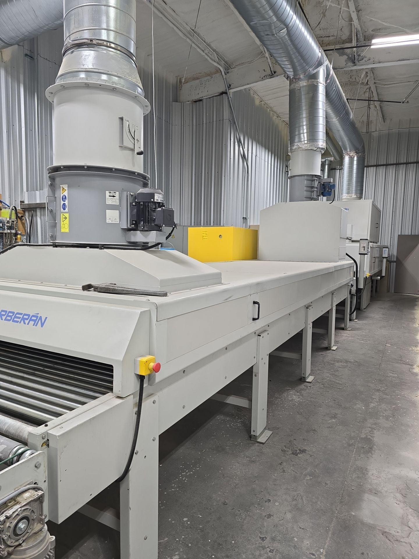 Cefla Prima UV-R Automated Paint Spray Machine (2016) with Barberan Flash Off Tunnel (2021) -  California