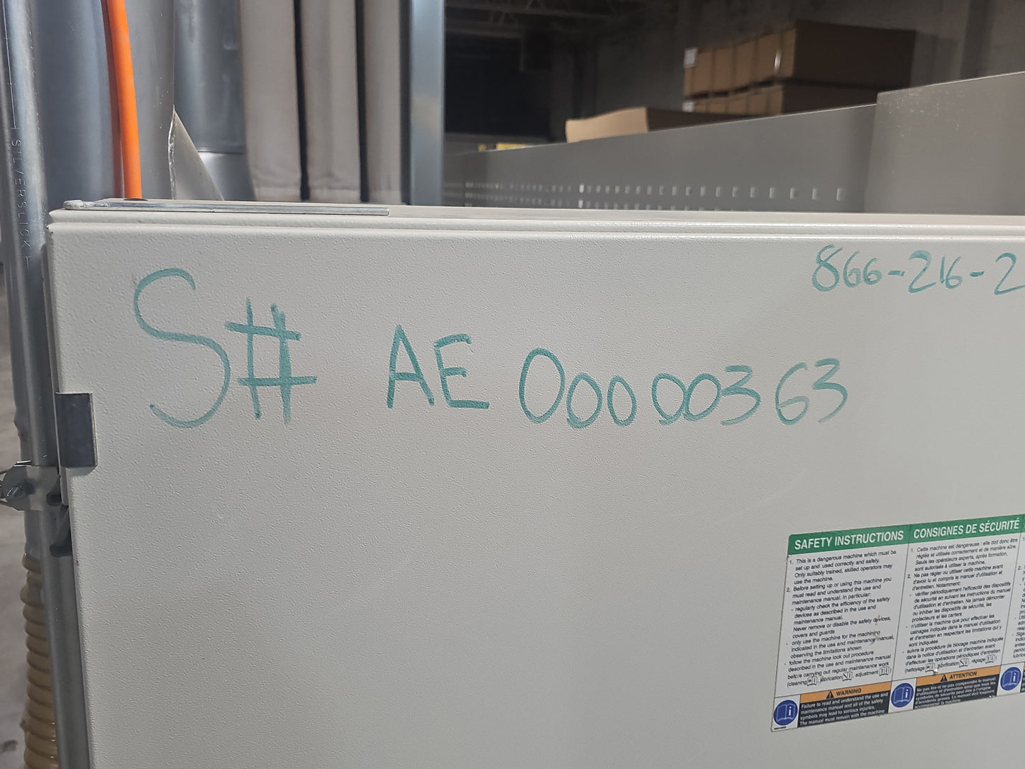 SCM Gabbiani P Front Load Panel Saw (2019) - Georgia