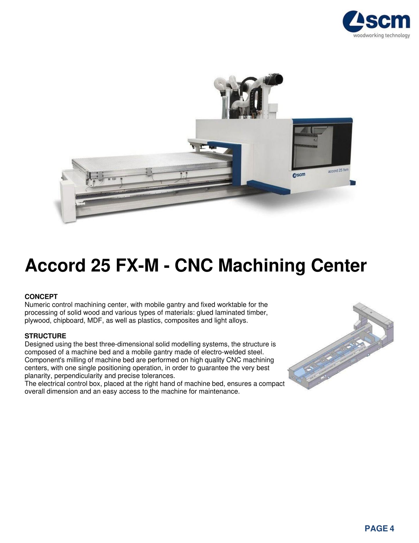 2022 SCM Accord 25 FX-M CNC Router Machining Center (NEW Machine!) - Indiana