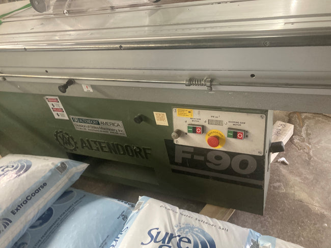 Altendorf F 90 Sliding Table Saw (1989) - Wisconsin