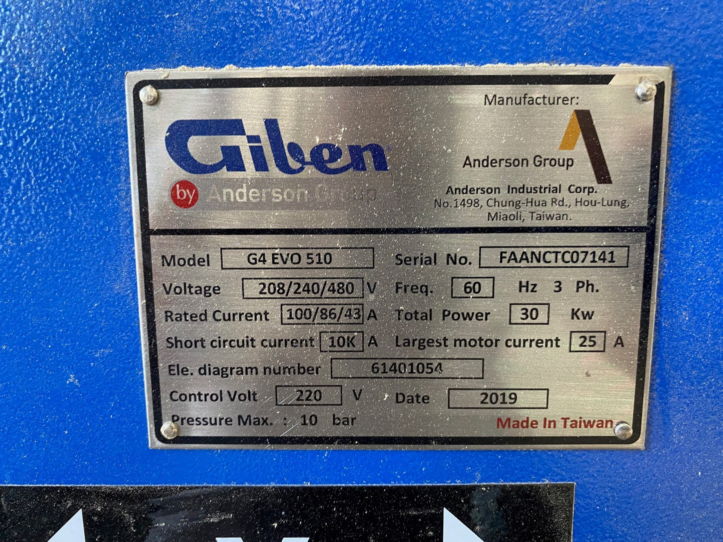 2019 Giben Anderson 5x10 CNC Router - Florida