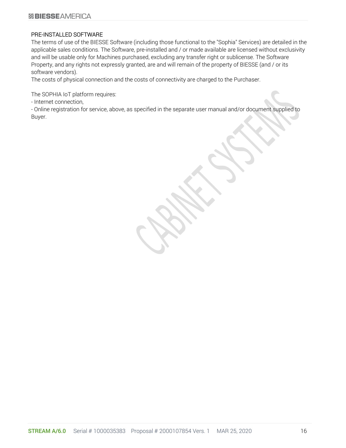 Biesse Stream A/6.0 Edgebander with Pre-Mill (2020) and Doucet BT3 Return - Indiana