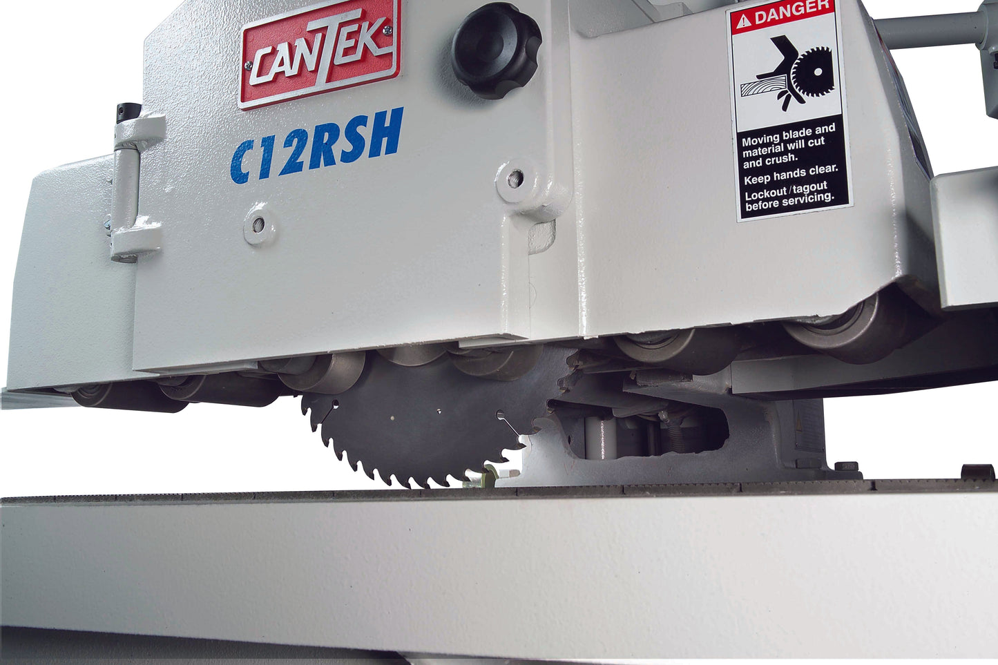 CANTEK C12RSH 12" Straight Line Rip Saw , 15HP