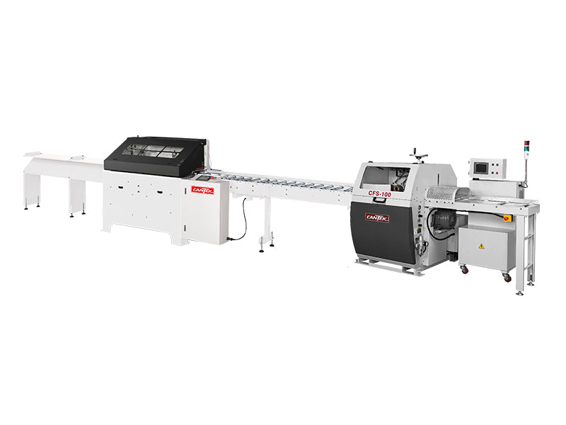 Cantek CFS100 Automatic Defect Cutoff Chop Saw