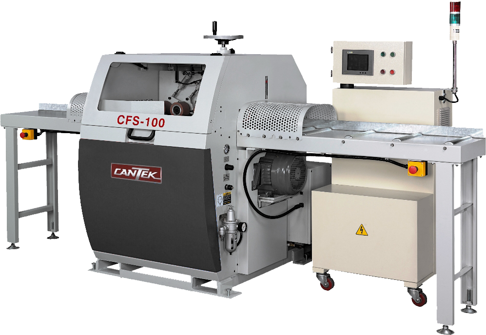 Cantek CFS100 Automatic Defect Cutoff Chop Saw