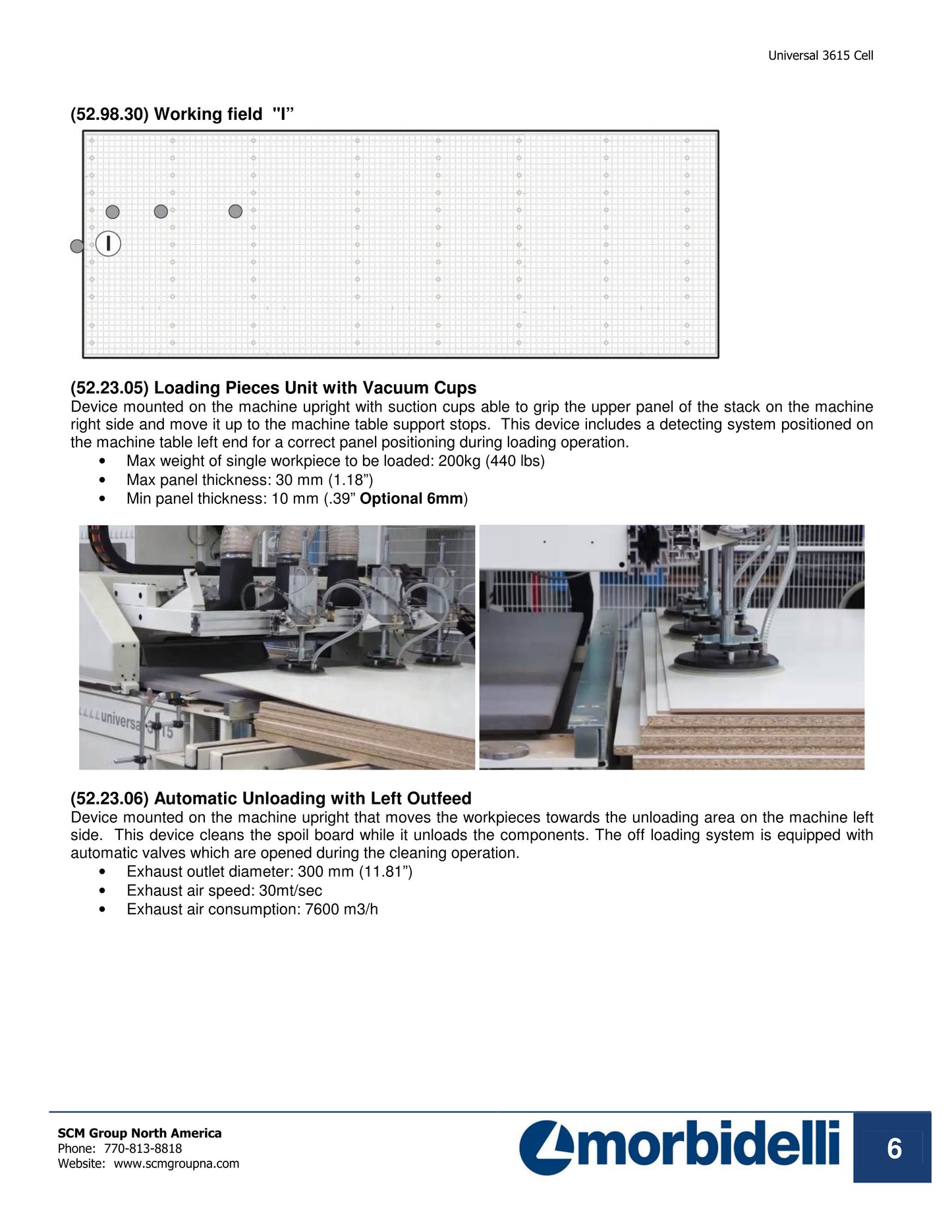 2014 Morbidelli Universal 3615 Cell CNC Router - Illinois