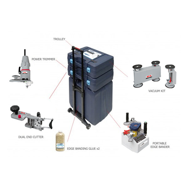 Cantek | MX550AU Portable Edgebander Package