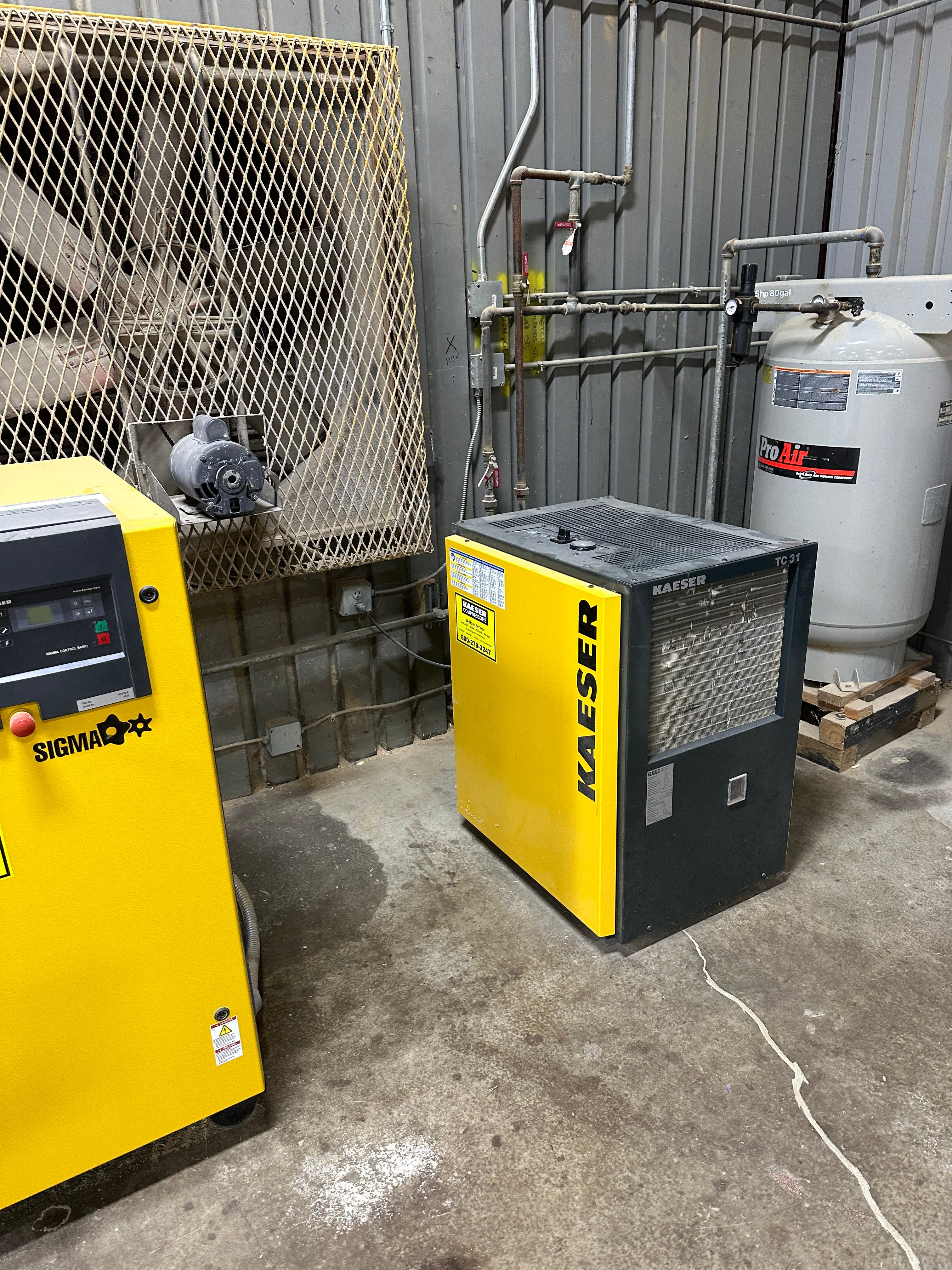Tc31 2017 Kaeser TC31 Refrigerated Cycling Air Dryer - Georgia - ibid-machinery