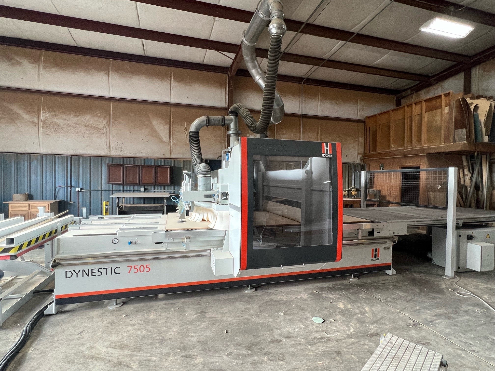 2022 Holzher 7505 Dynestic CNC Router 5X10 Load and Unload