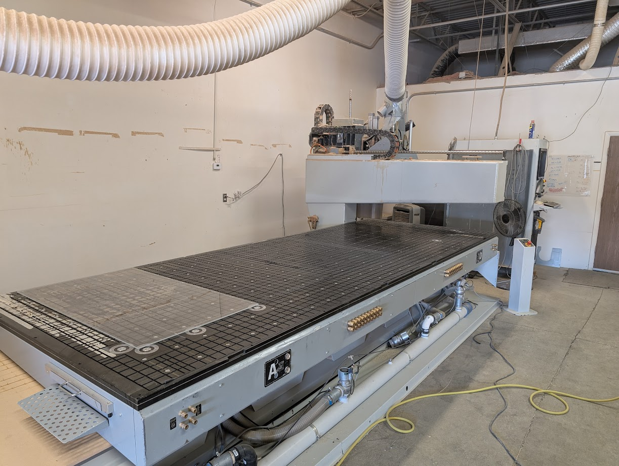 2006 Holzher UniMaster 7226Me CNC Router 5x12 with 2 Becker Pumps - Utah