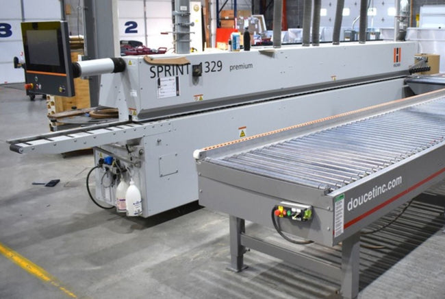 Holzher Sprint 1329 Edgebander - 2022 model- pre mill, corner rounding, etc
