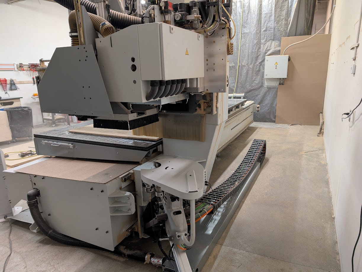 2006 Holzher UniMaster 7226Me CNC Router 5x12 with 2 Becker Pumps - Utah