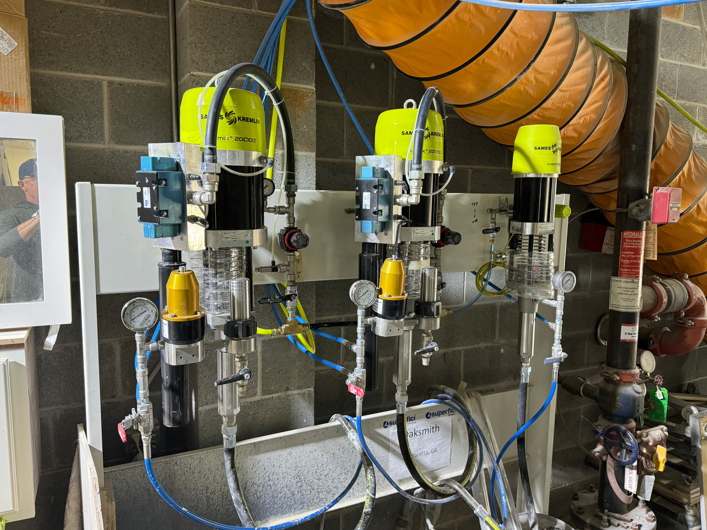 2020 SCM Superfici Mini Plus "P" Spray Machine - Georgia