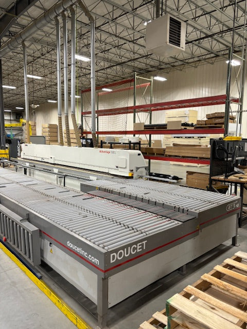 2016 Doucet BT3-48 Return Conveyor with Air Table- Michigan