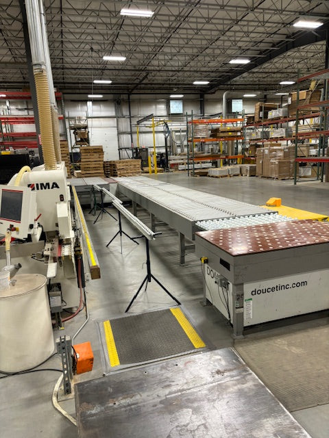 2016 Doucet BT3-48 Return Conveyor with Air Table- Michigan
