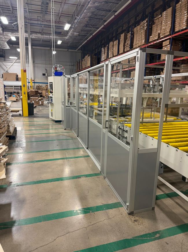 2020 CPC Pack C100 - Hot Glue Cardboard Packing/Closing System with Conveyors - South Carolina