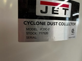 Jet Cyclone Dust Collector - Ohio