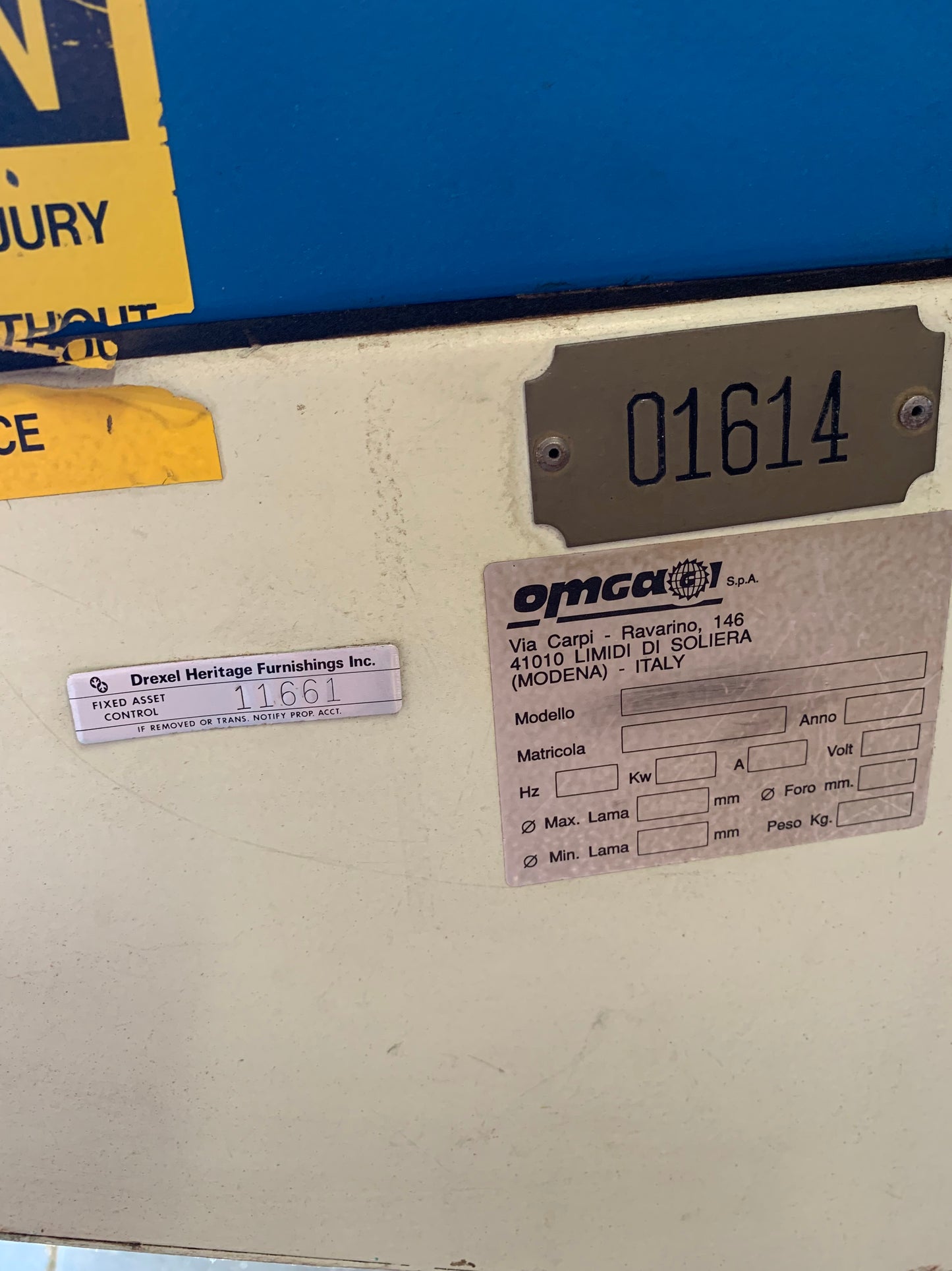 OMGA Notching Machine TI 88 (2002) - California