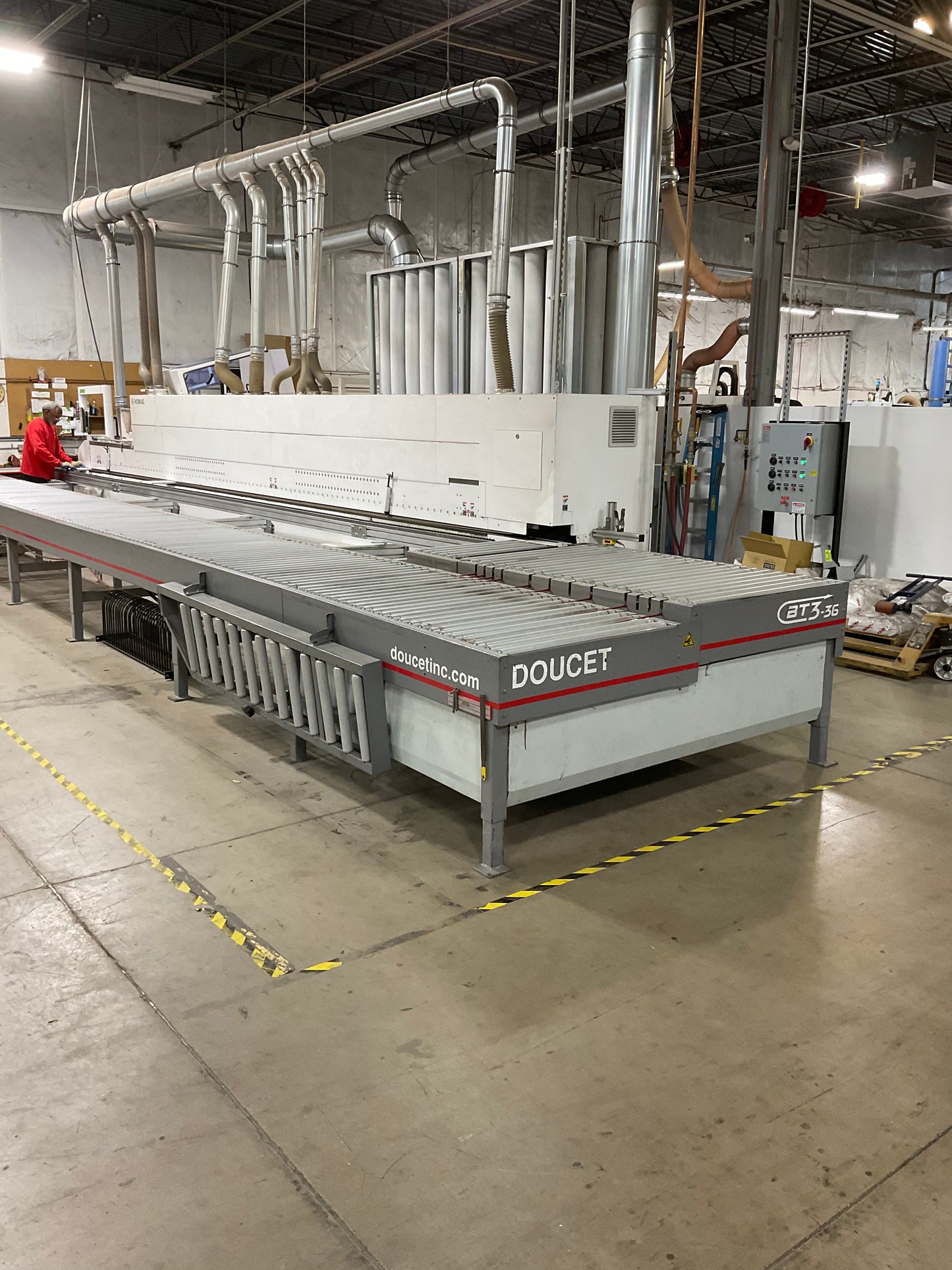 Doucet Return with Air Flotation Table - Ohio