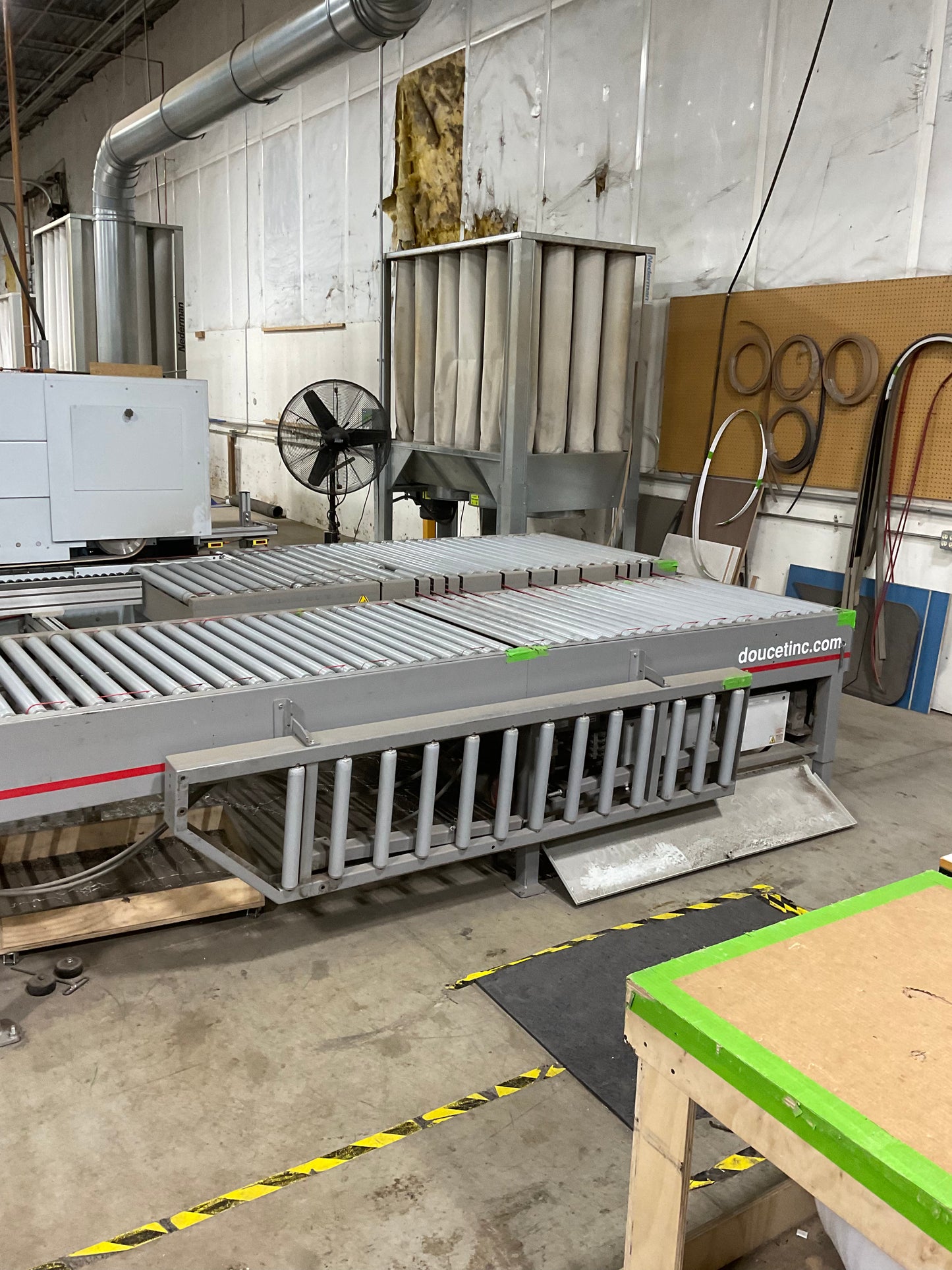 Doucet Return with Air Flotation Table - Ohio