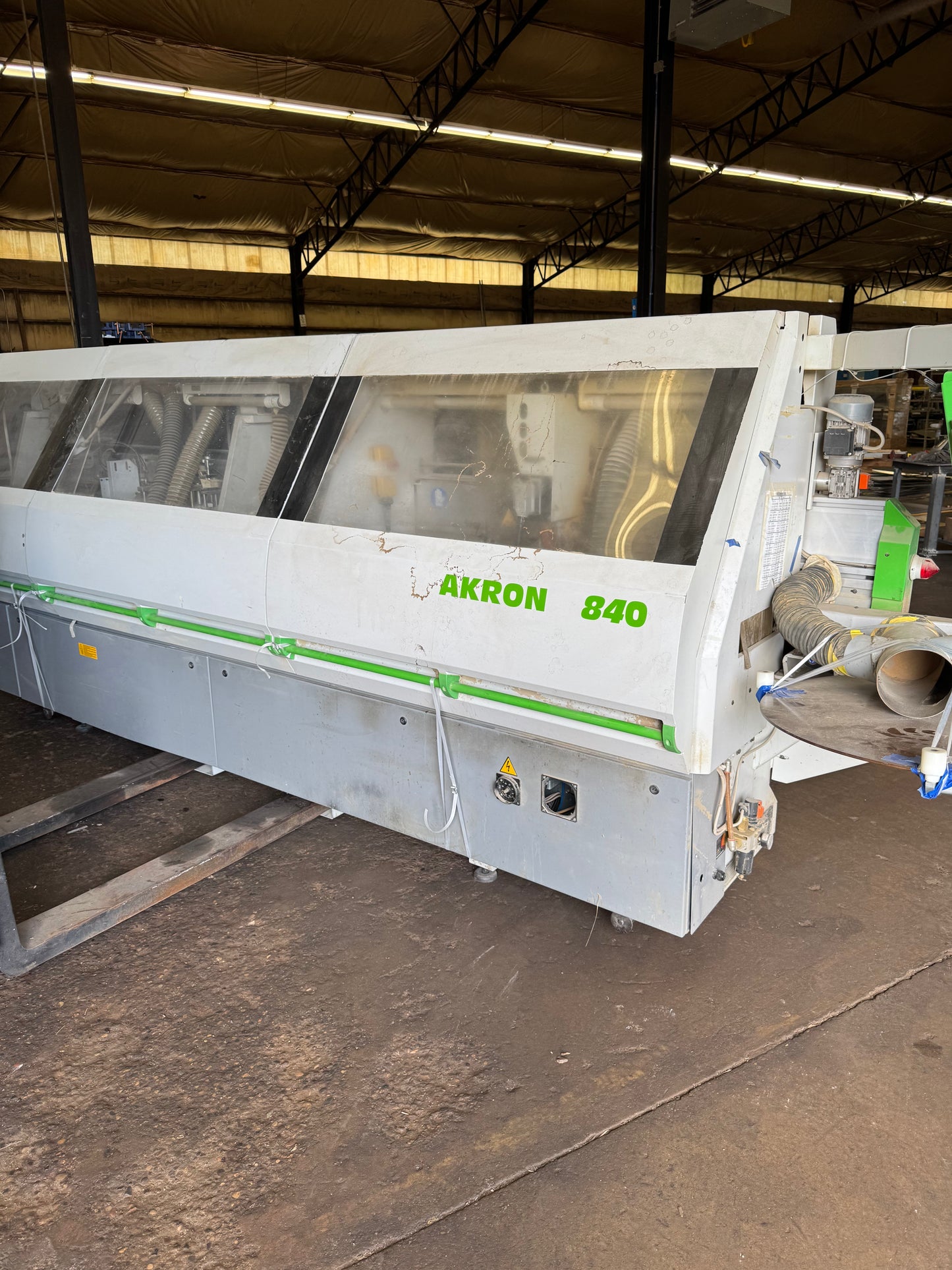 2007 Biesse Polymac Akron 840 Edgebander with Pre-Mill - Michigan