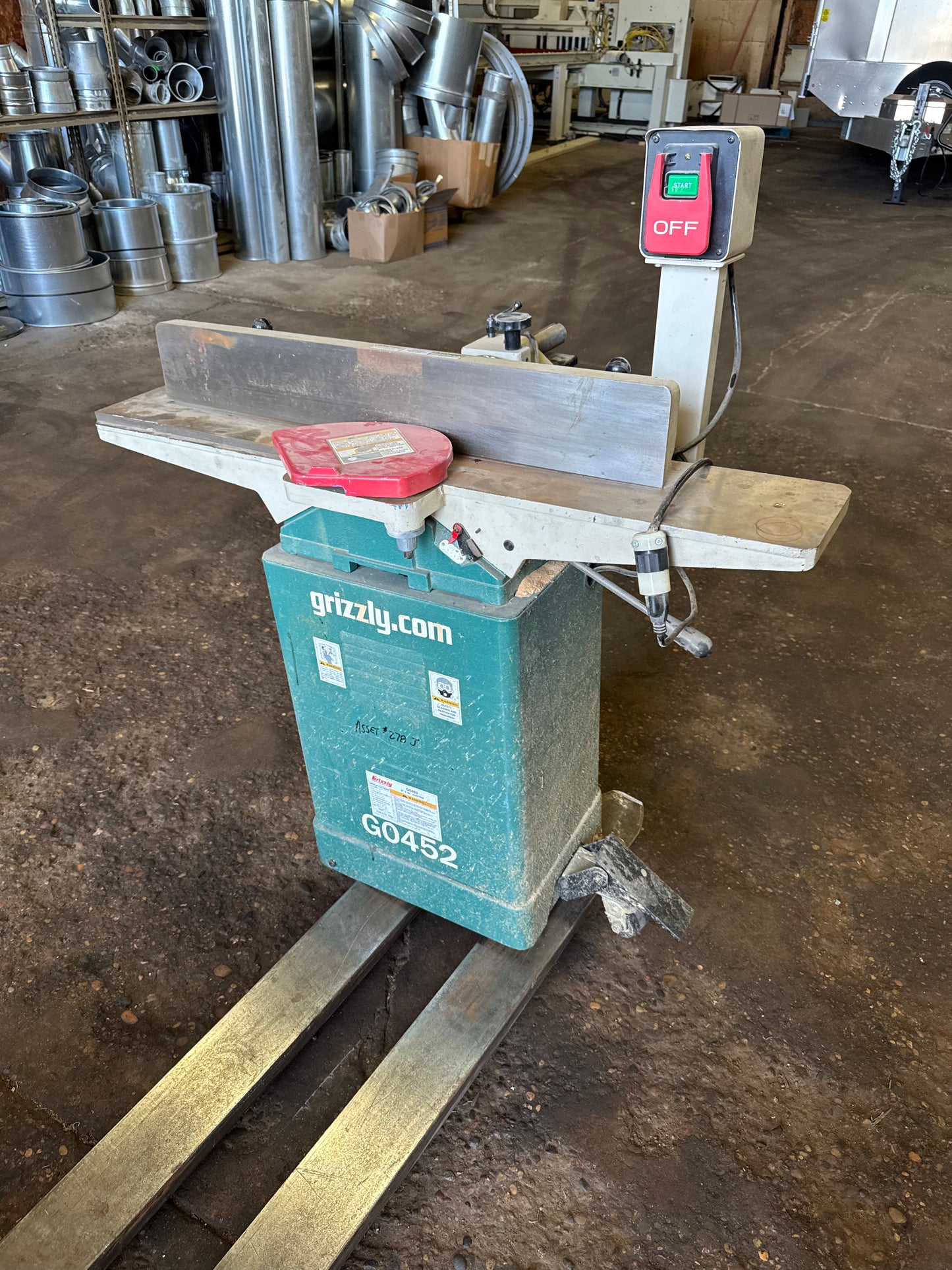 Grizzly G0452 Jointer - Michigan