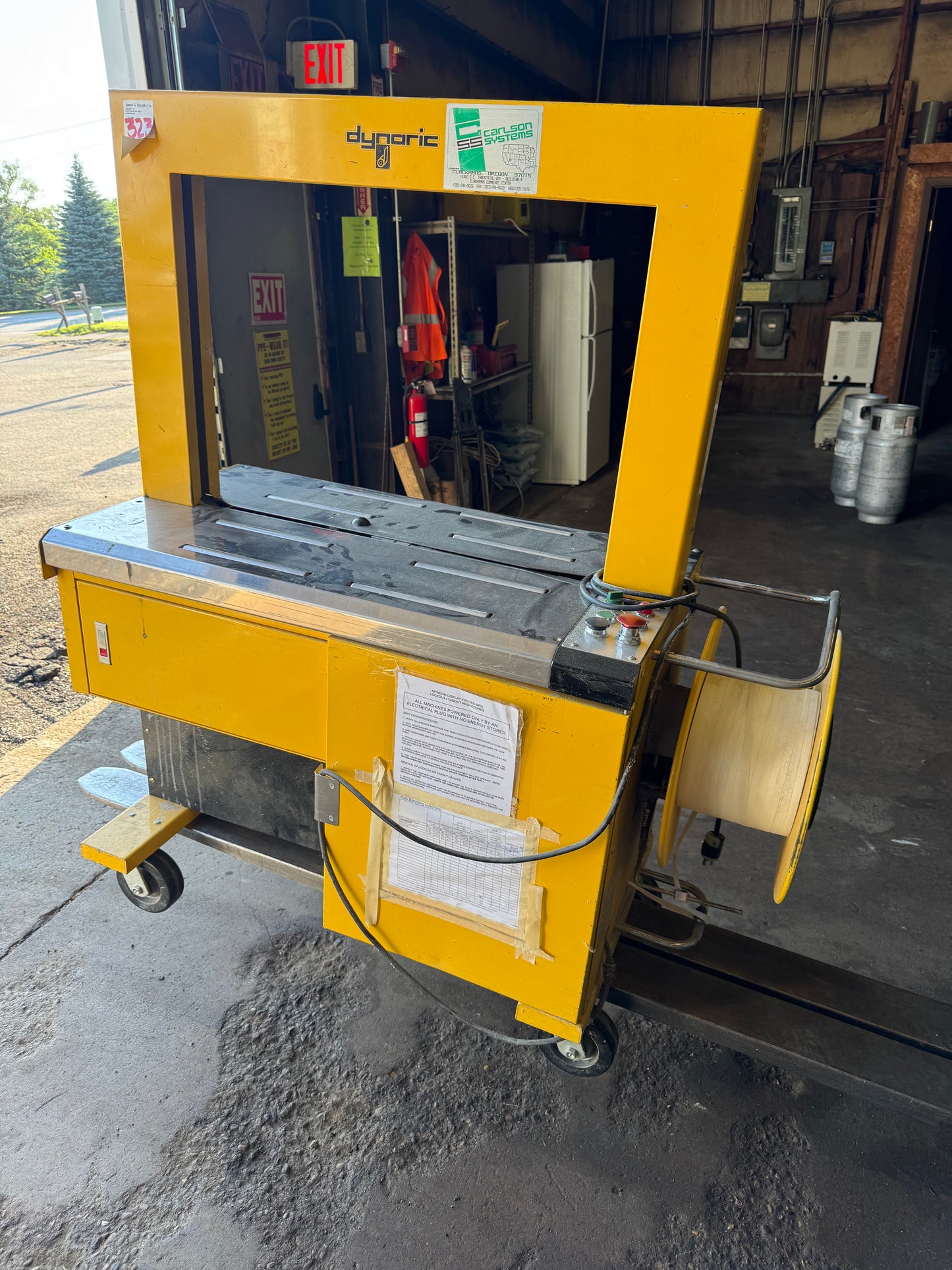 Dynaric MBJ-2 Automatic Strapping Machine (1991) - Michigan