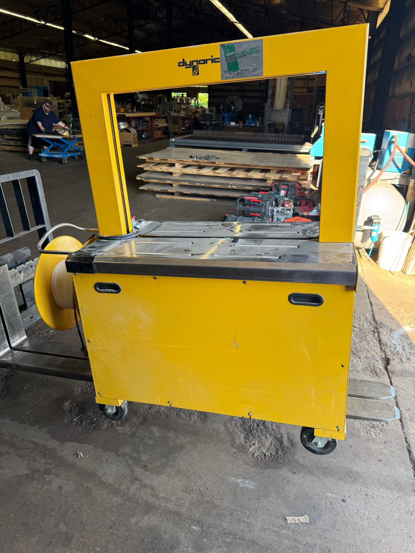 Dynaric MBJ-2 Automatic Strapping Machine (1991) - Michigan