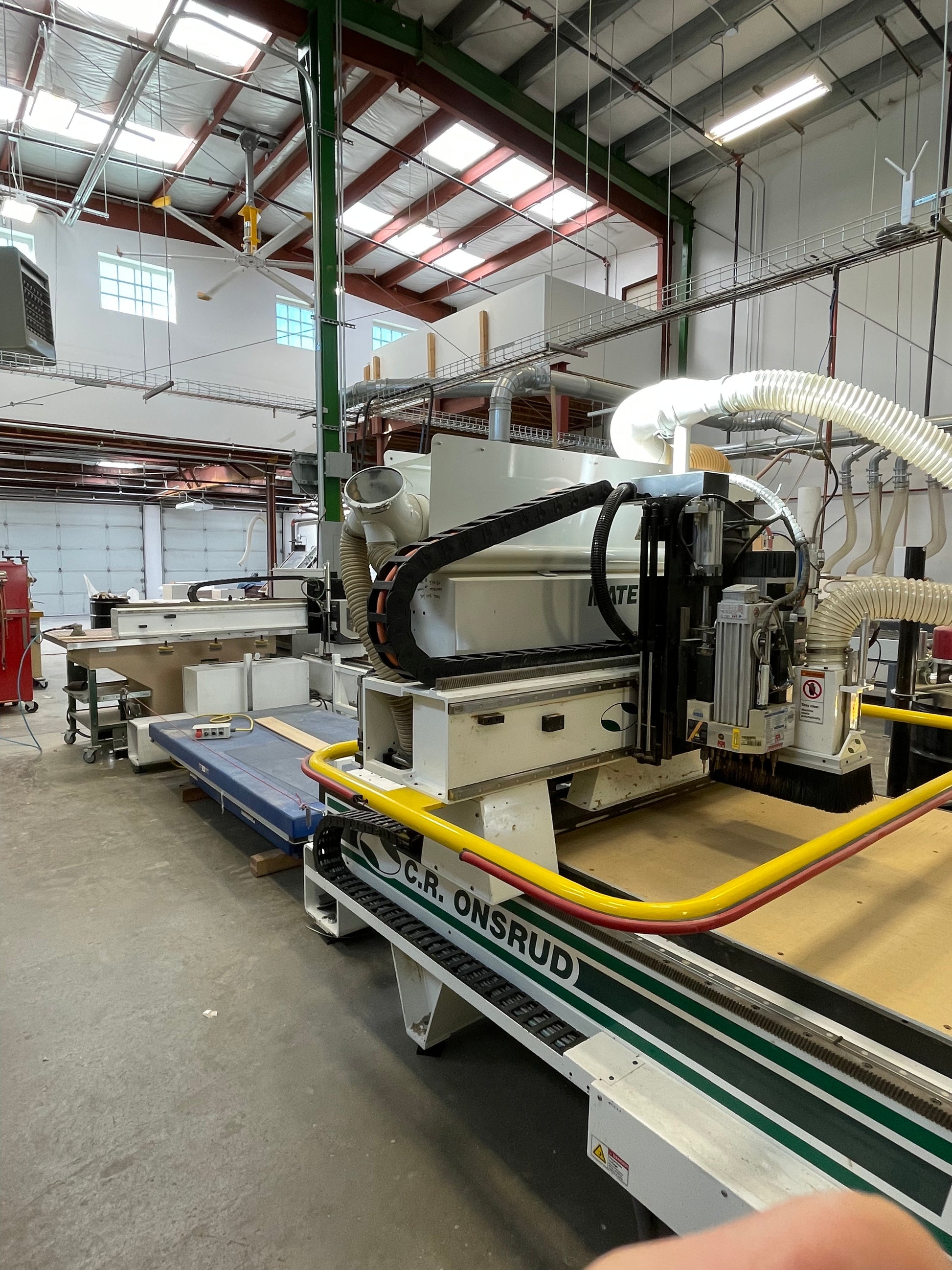 2007 CR Onsrud Mate Series 97M12D 4x8 CNC Router with Loading Unloadin ...