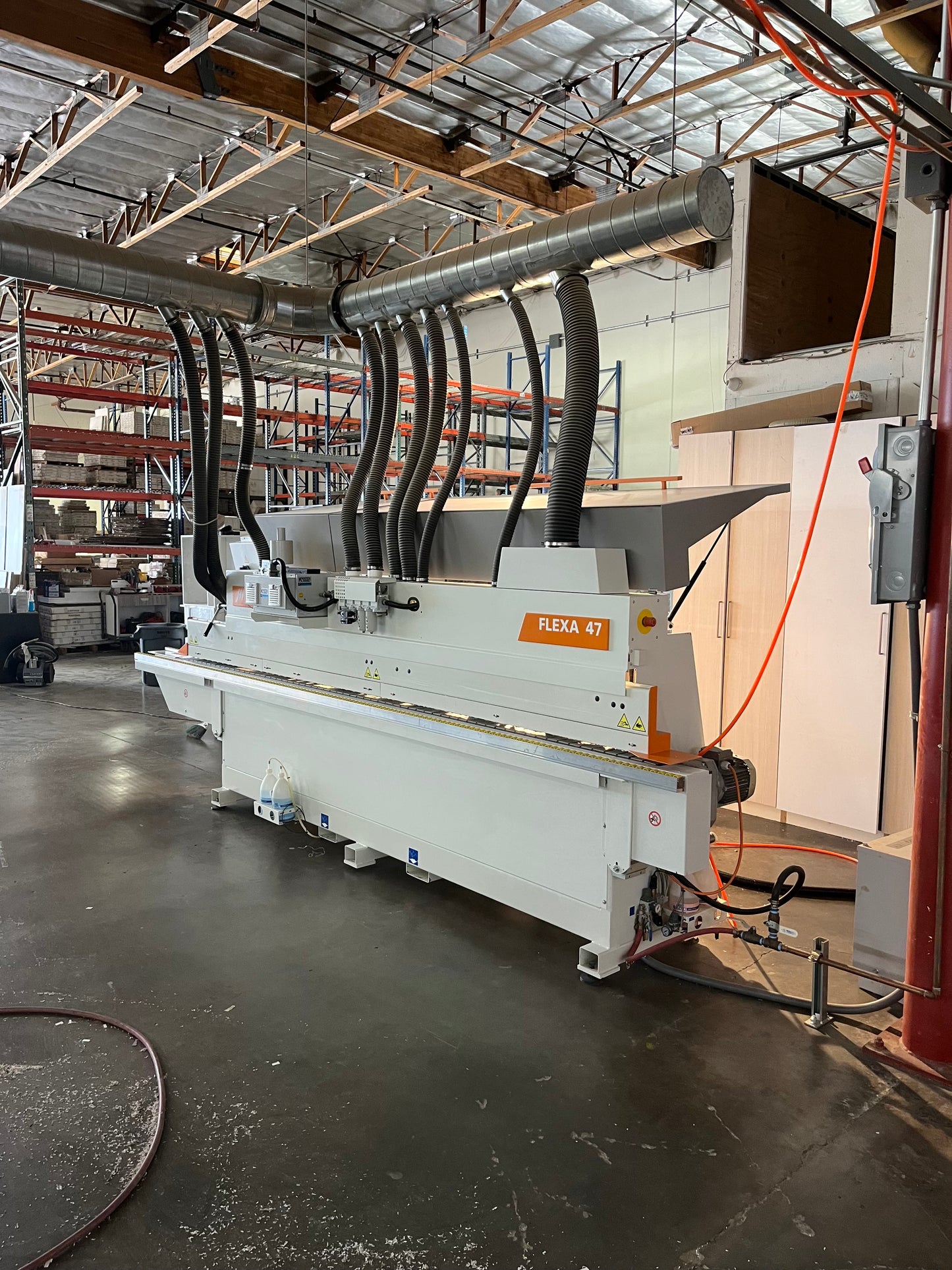 2016 SCM Casadei Flexa 47 RMA8 Edgebander with Dust Collector - California