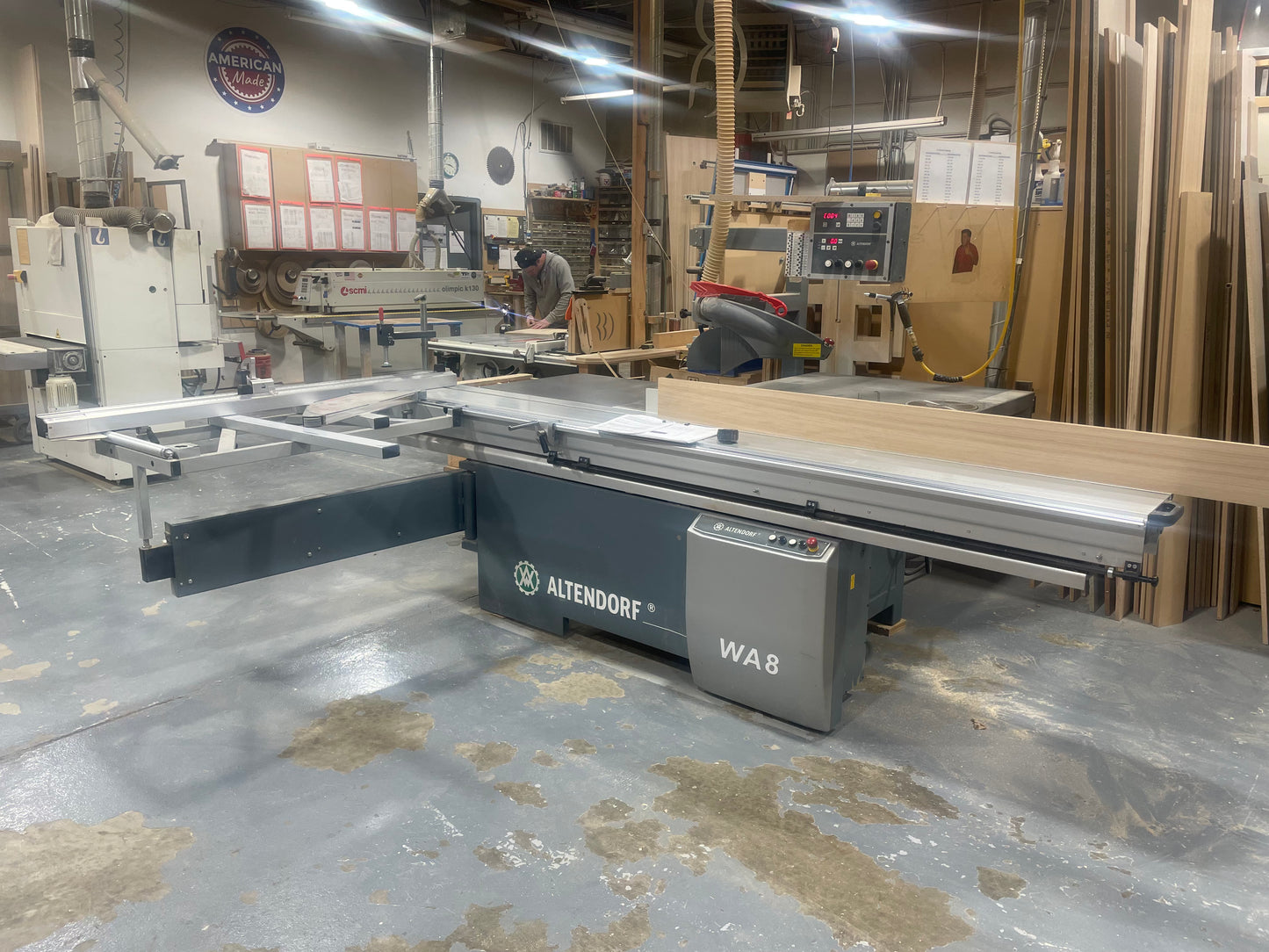 Altendorf WA8 Sliding Table Saw (2014) - California