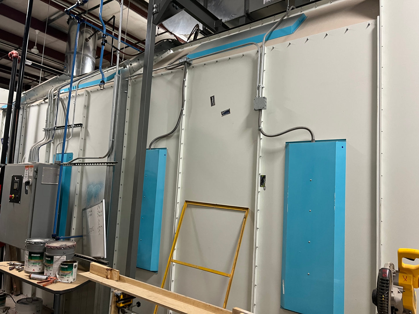 2019 Global Finishing Systems Crossdraft Pressurized Spray Booth - Michigan