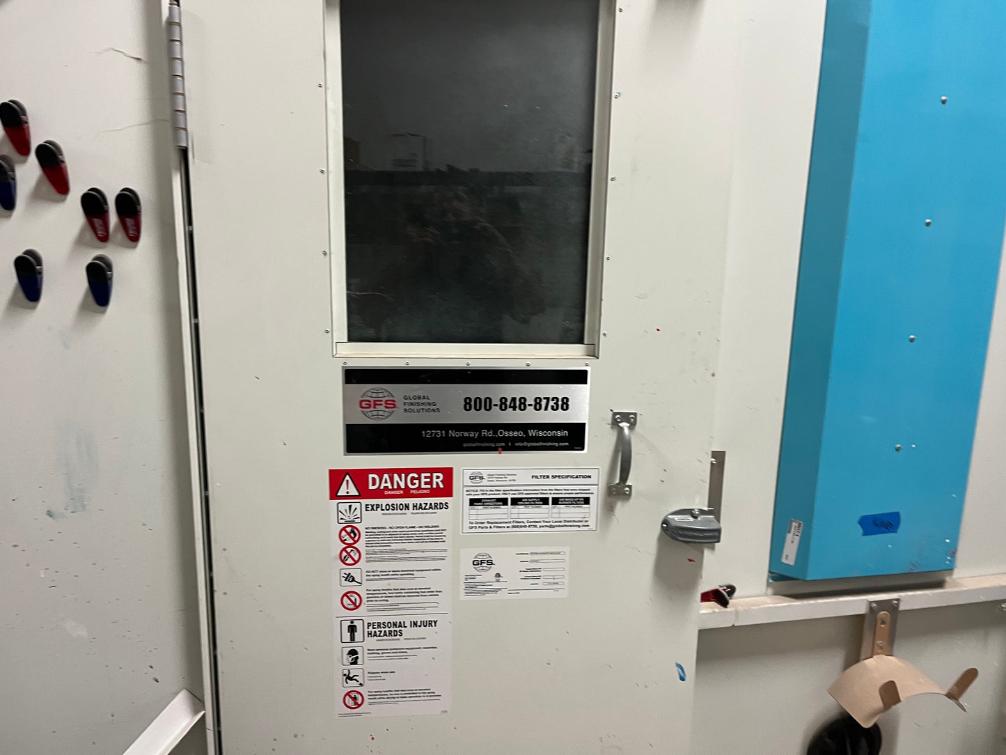 2019 Global Finishing Systems Crossdraft Pressurized Spray Booth - Michigan