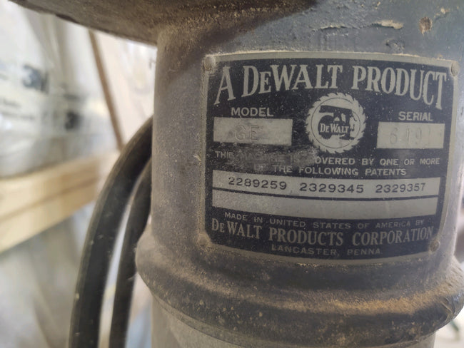 Dewalt GE Radial Arm Saw - Minnesota