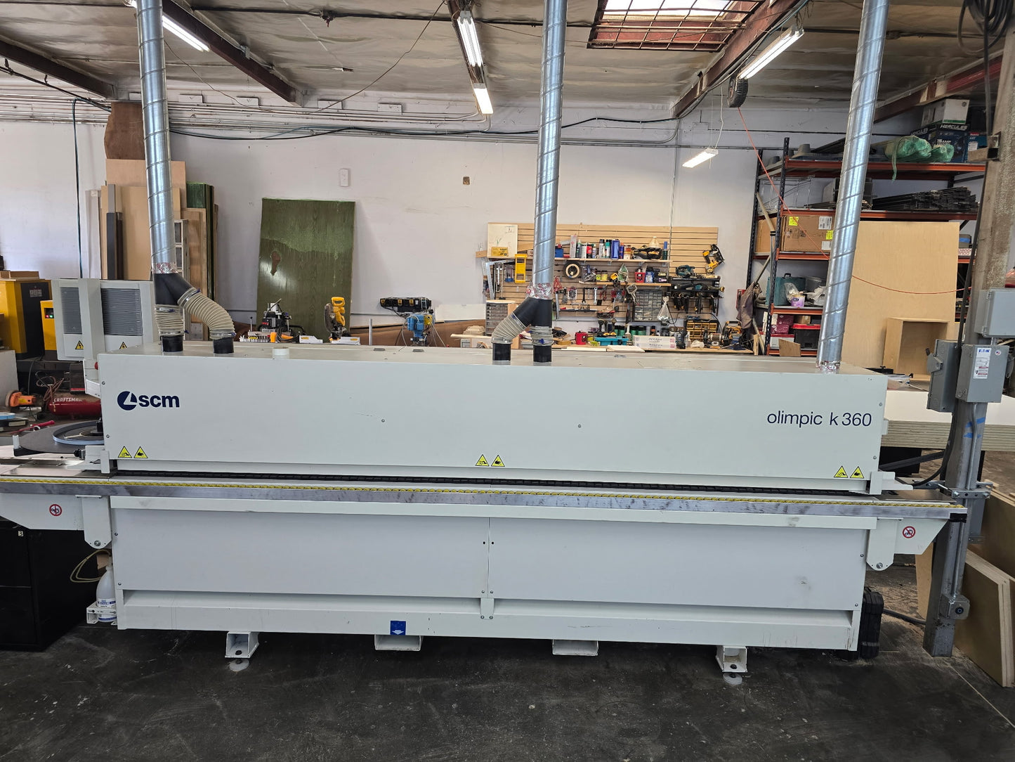 2021 SCM Olimpic K360 ERT HP Edgebander with Pre-Mill - California