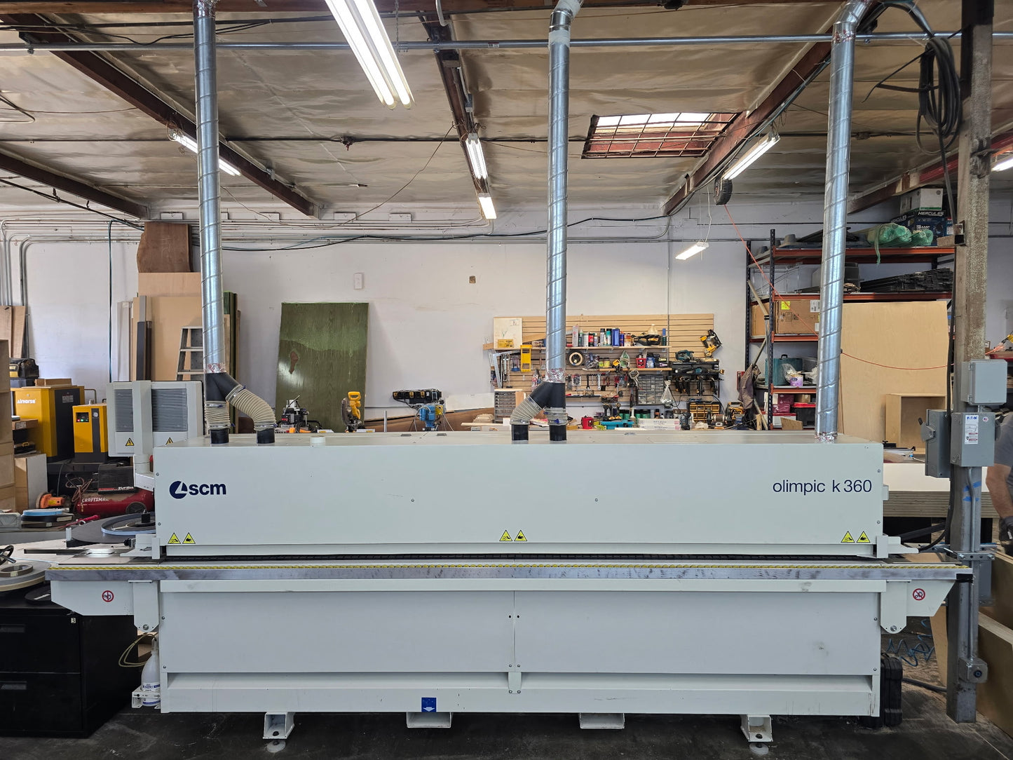 2021 SCM Olimpic K360 ERT HP Edgebander with Pre-Mill - California
