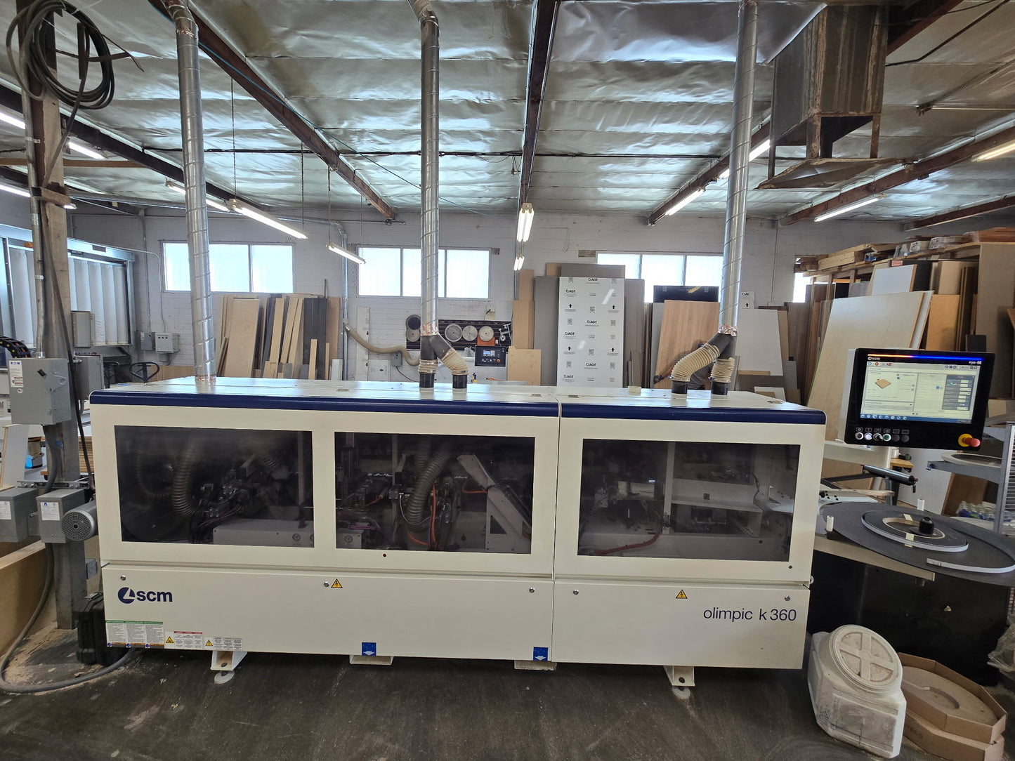 2021 SCM Olimpic K360 ERT HP Edgebander with Pre-Mill - California