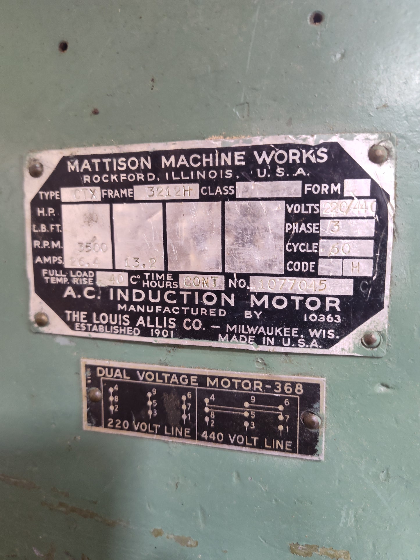 Mattison 202 Straight Line Rip Saw - Minnesota