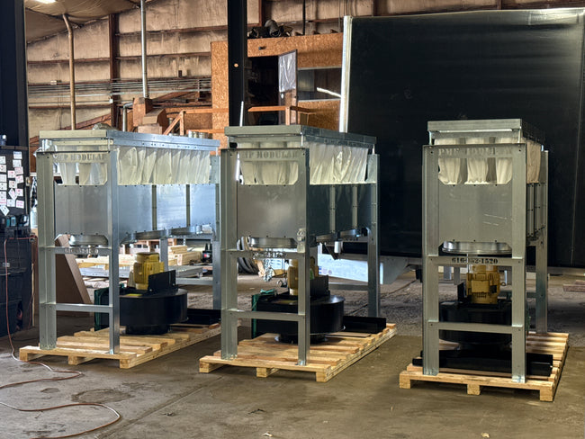 New! PMF 15-3 15 HP 3 Bag 5000 CFM Dust Collector - Michigan