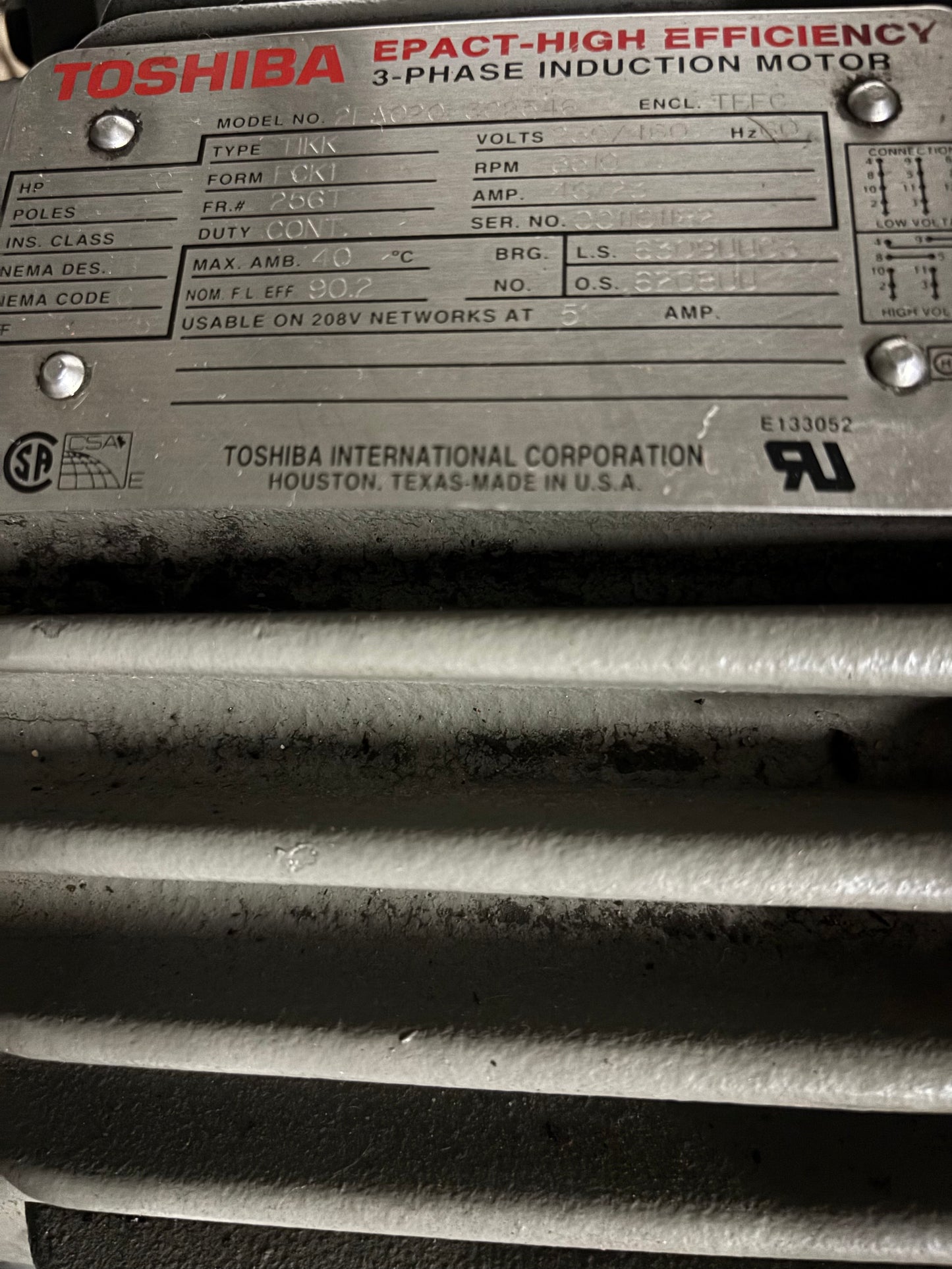 Gardner Denver Model EFC99A 20 HP Rotary Screw Air Compressor (2000) - Michigan