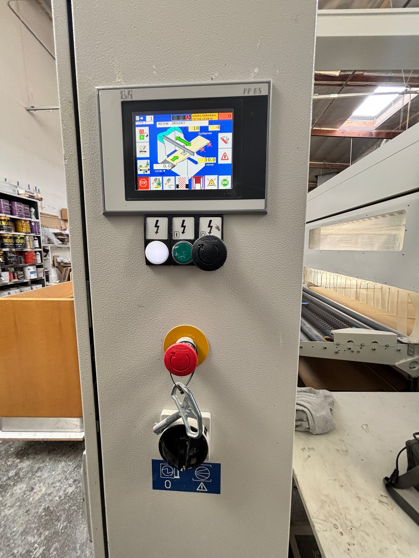 2017 SCM Superfici Mini Spray Machine - California