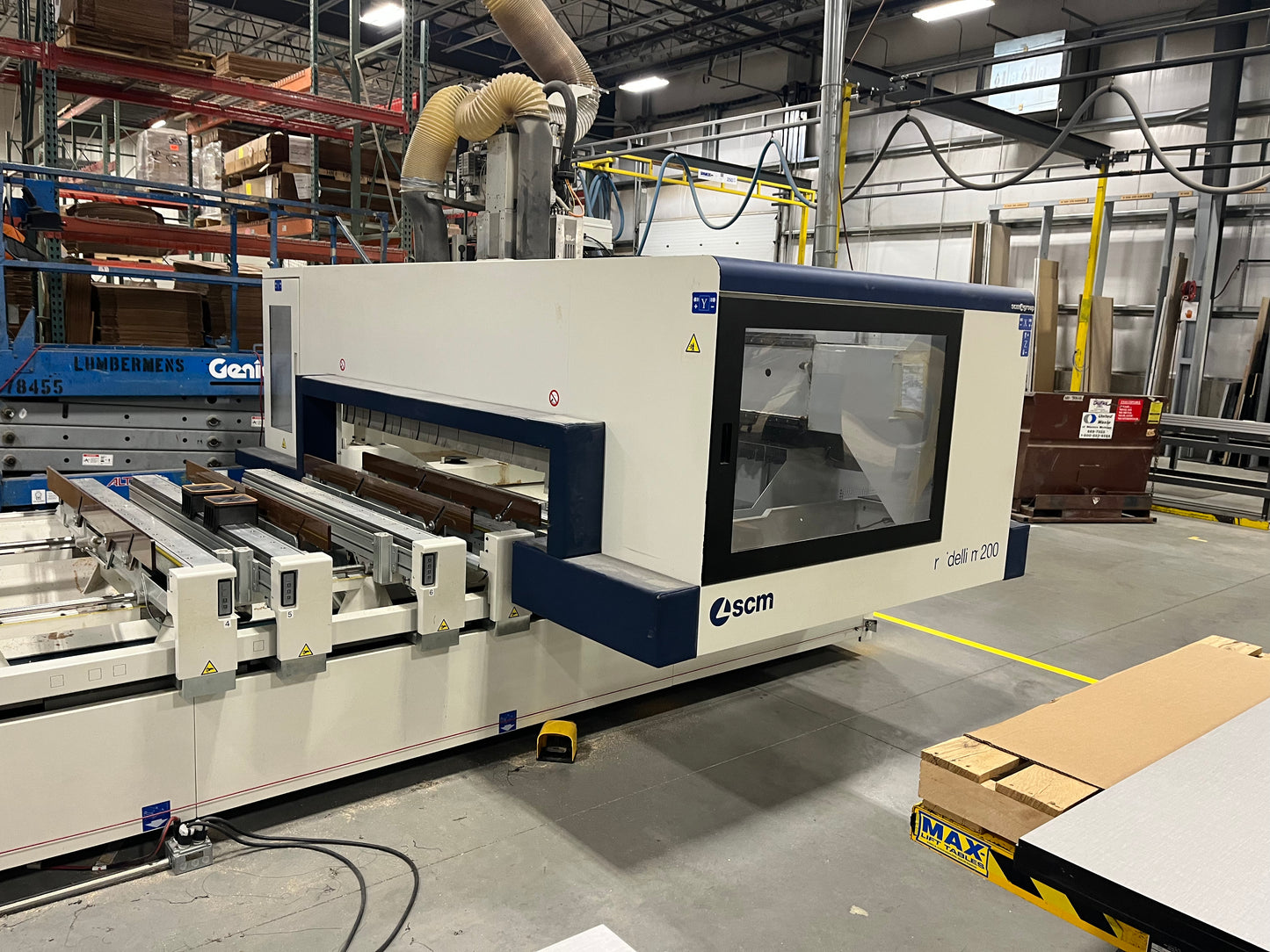 2017 Morbidelli Author M200 Pod N Rail CNC Machining Center - Michigan