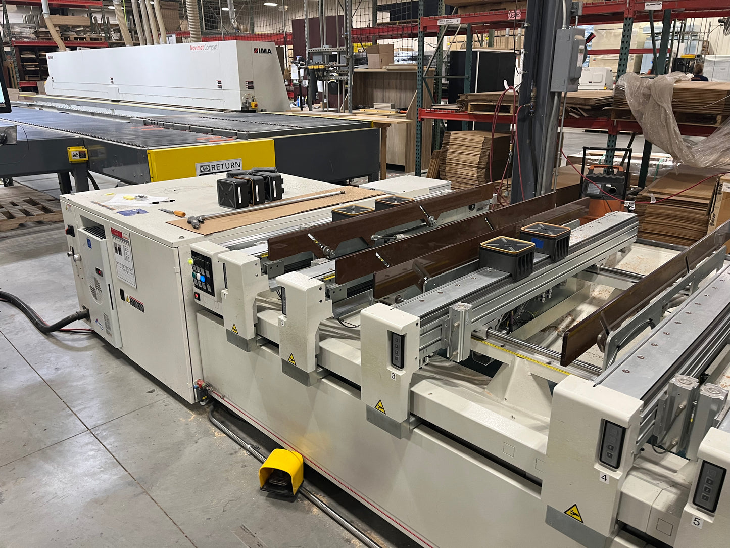 2017 Morbidelli Author M200 Pod N Rail CNC Machining Center - Michigan