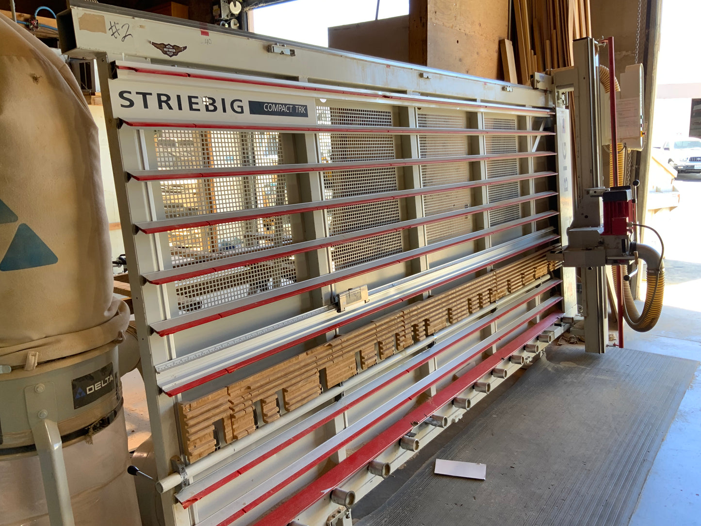 2003 Striebig Compact TRK 4164 Vertical Panel Saw - California