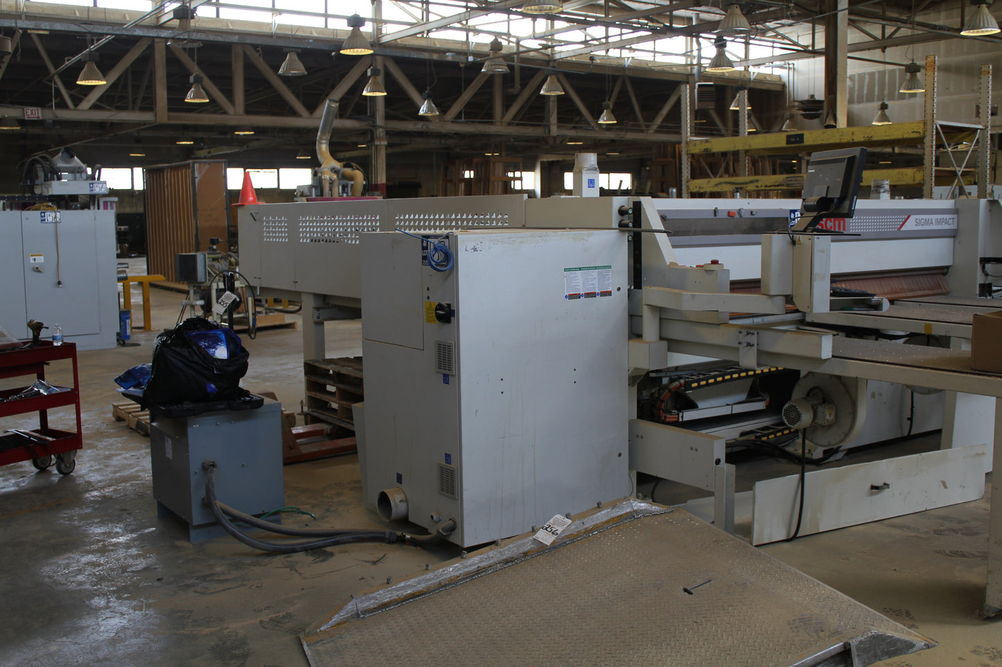 2008 SCM Sigma Impact 107 Front Loading Beam Saw - Washington